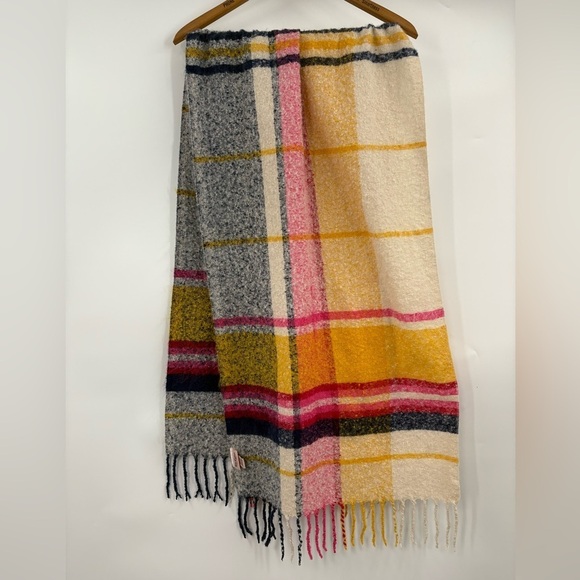 Juicy Couture Accessories - Juicy Couture Multicolor Plaid Scarf 68”x 20”